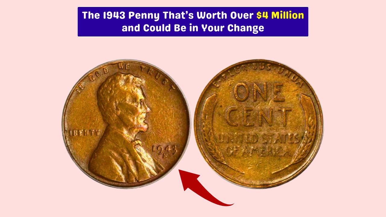 1943 copper Lincoln Wheat Penny