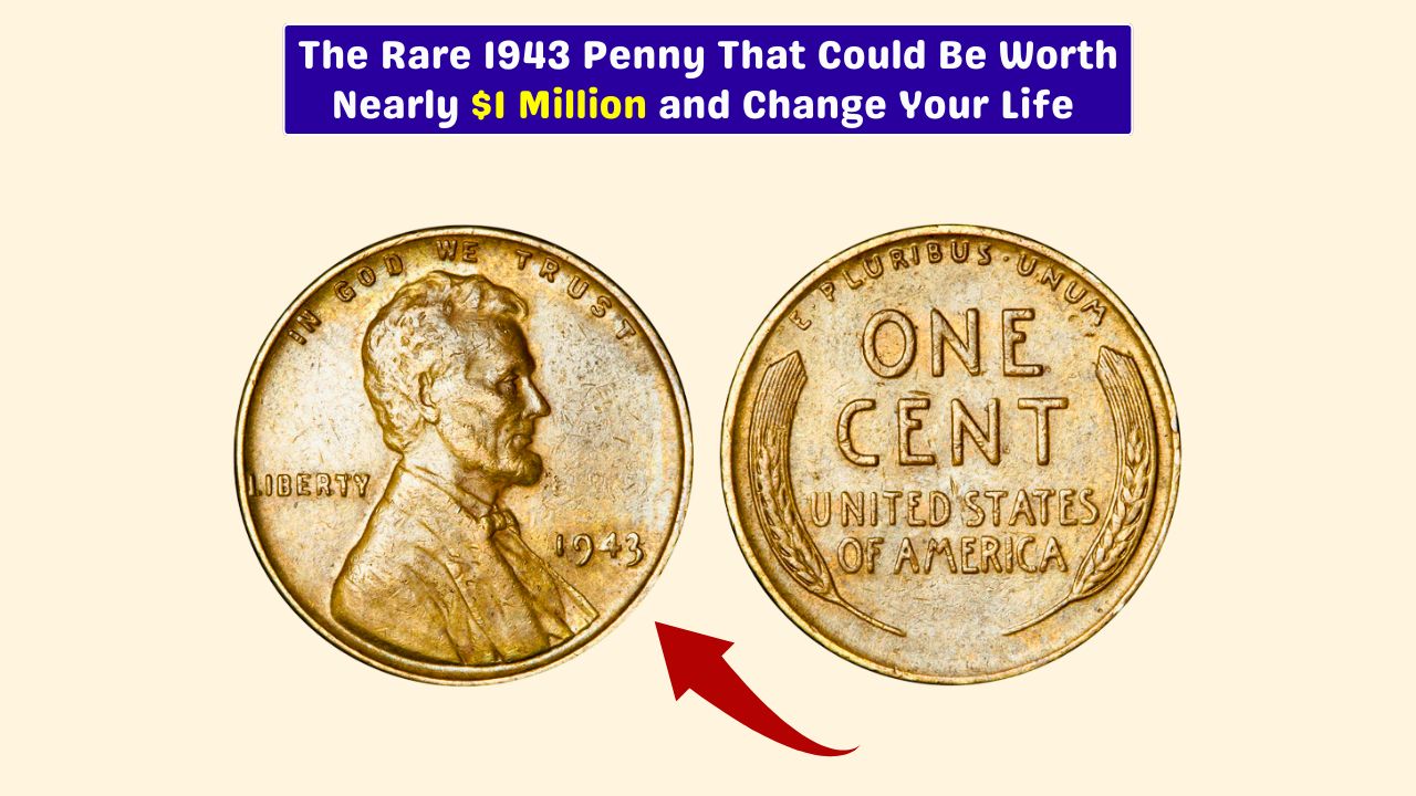 1943 copper Lincoln Wheat Penny