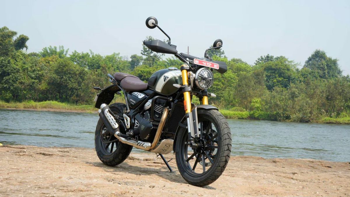 2025 Triumph Scrambler 400 XC