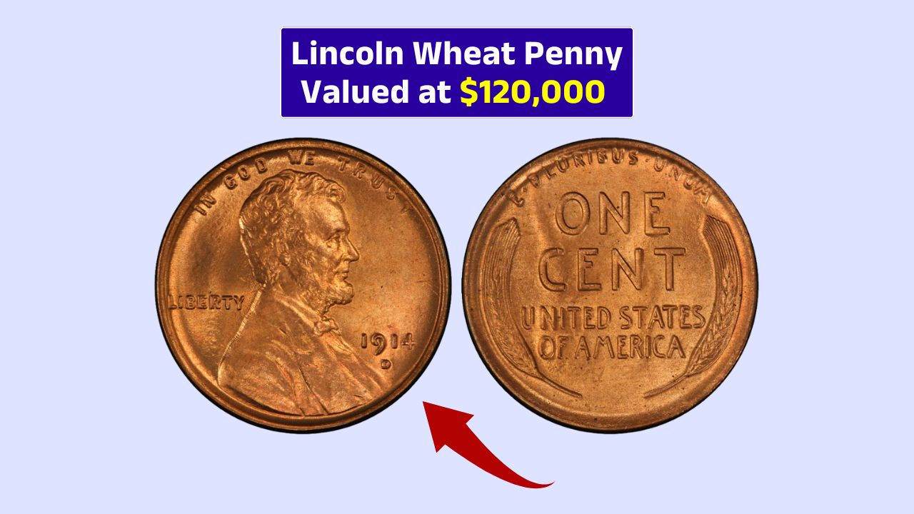 1914-D Lincoln Wheat Penny